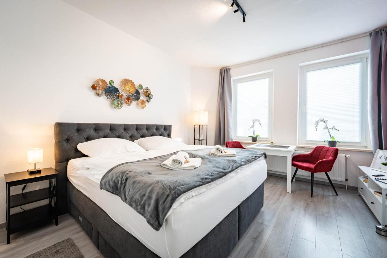Apartmento Blue Magdeburg - Zentral - Wifi - Netflix Extérieur photo
