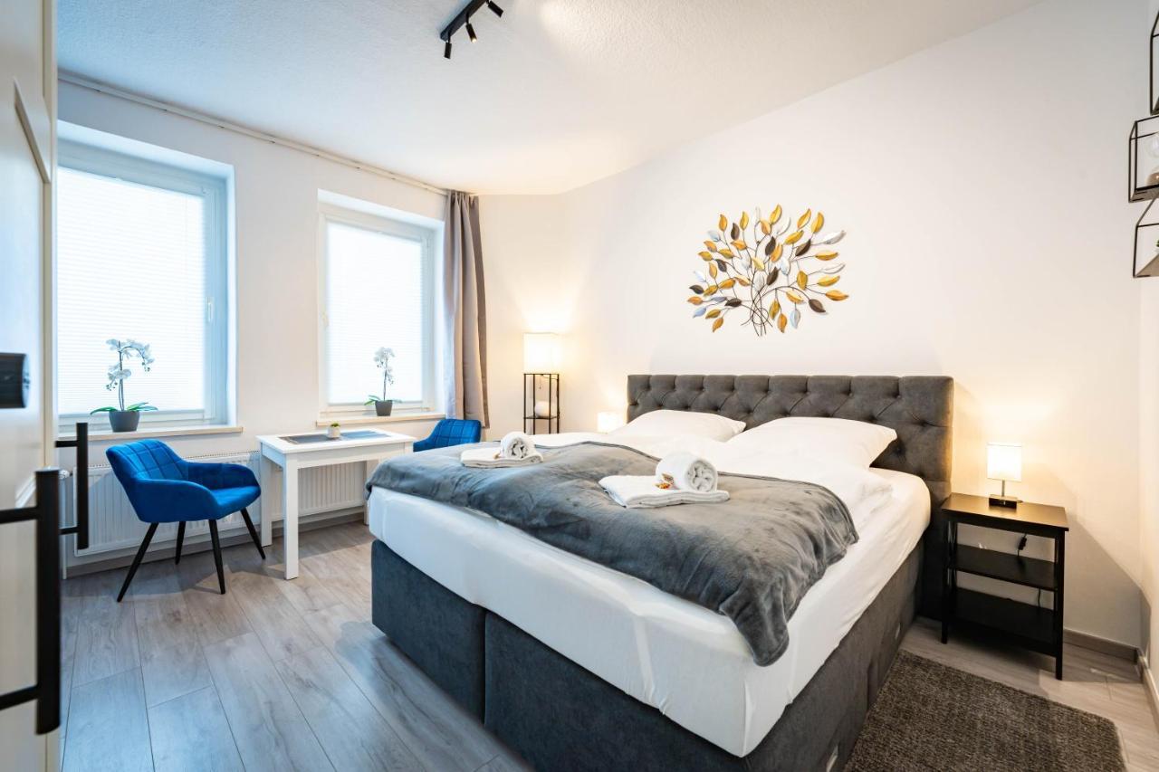 Apartmento Blue Magdeburg - Zentral - Wifi - Netflix Extérieur photo