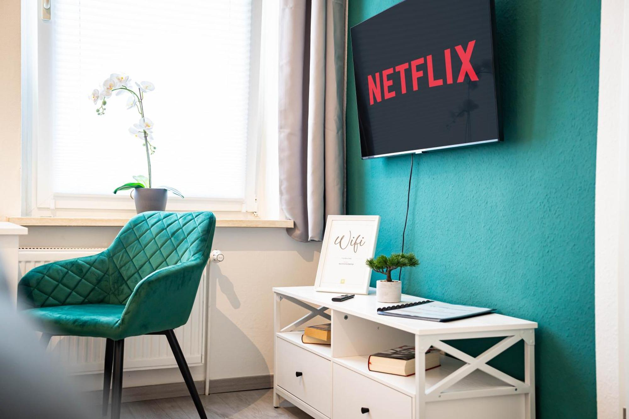 Apartmento Blue Magdeburg - Zentral - Wifi - Netflix Extérieur photo