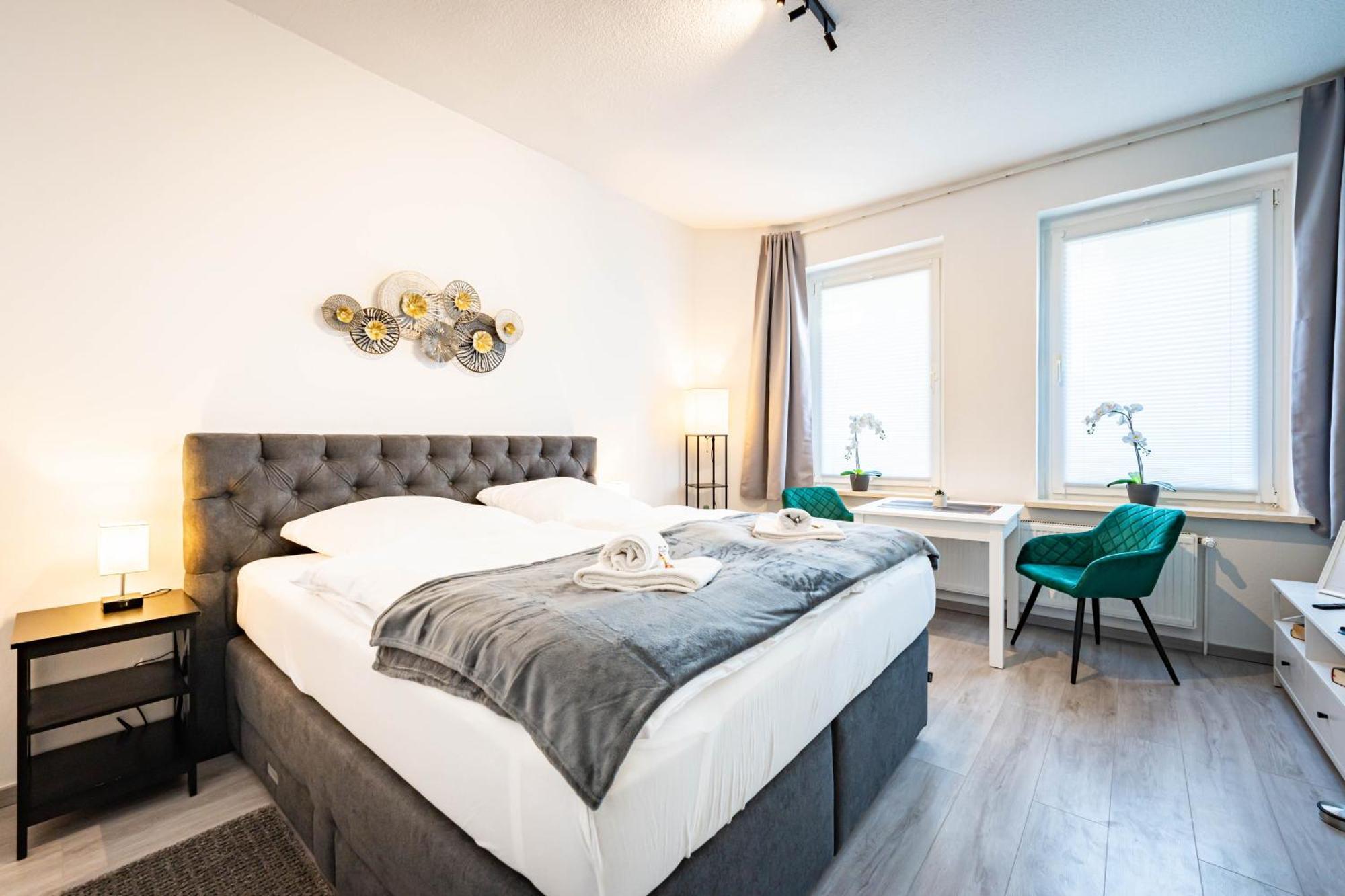 Apartmento Blue Magdeburg - Zentral - Wifi - Netflix Extérieur photo